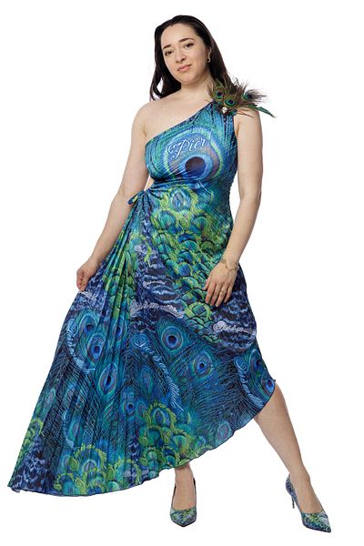Pier Evening dress, long, piershop, emerald green, 38