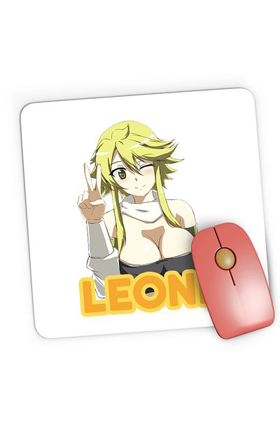 OEM Mousepad Gaming Akame ga Kill Leone Peace Friendly Otaku Anime Meme, 21x19 cm
