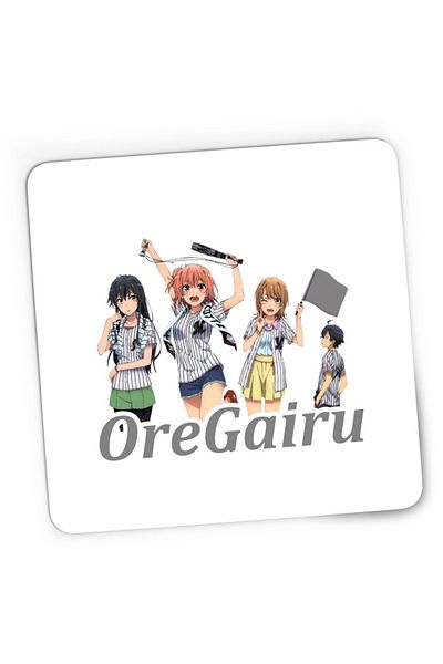 OEM Mousepad Gaming OreGairu School Hamachi MusicTeam Mates, 21x19 cm