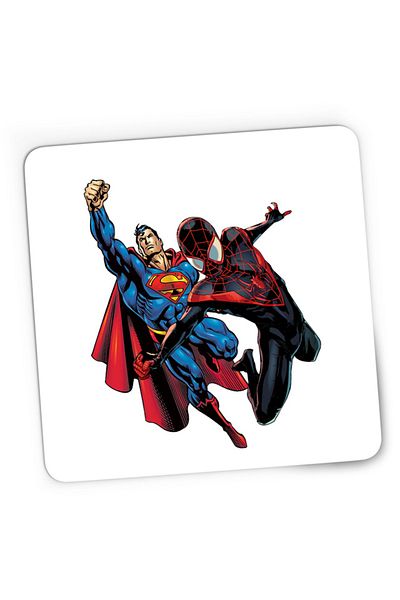 OEM Mousepad Gaming Spiderman Superman Mission Venom, 21x19 cm