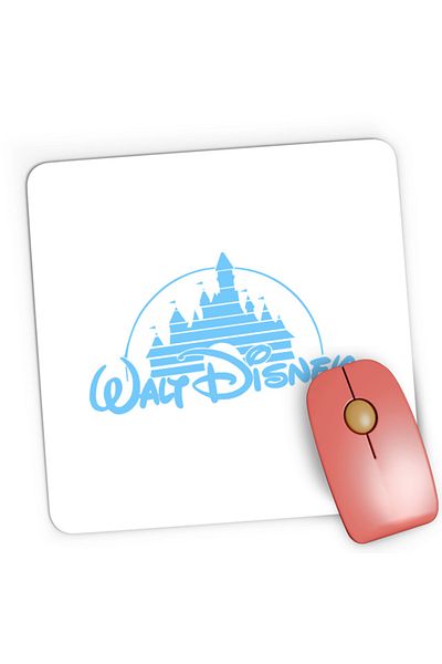OEM Mousepad Gaming Mickey Mouse Walt Disney Logo Castle, 21x19 cm