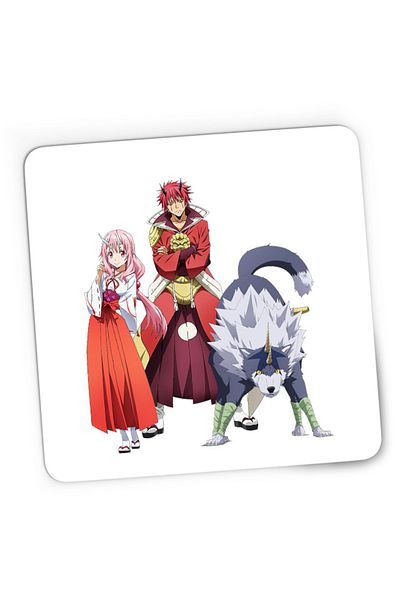OEM Mousepad Gaming TenSura That Time Slime Ranga Shuna Demons, 21x19 cm