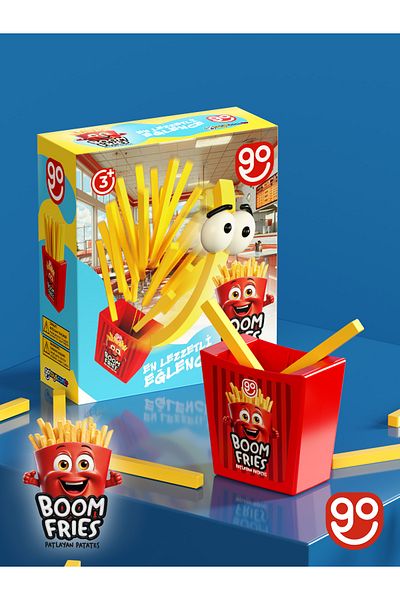 Go Toys Exploding Potato Boom Fries Fun Activity Toy with Trap Family Games Shopist