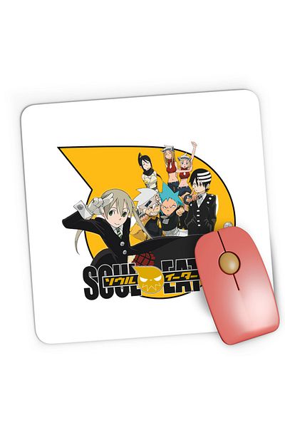 OEM Mousepad Gaming Soul Eater Group Photo Protagonists Anime Otaku, 21x19 cm