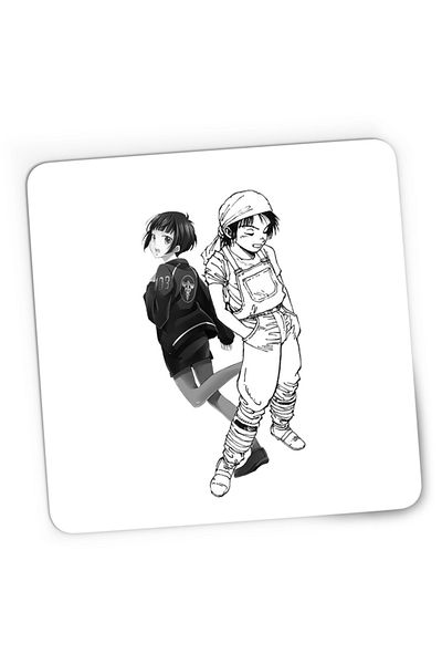 OEM Mousepad Gaming Battle Angel Alita Yugo Akane Psycho Pass Police, 21x19 cm