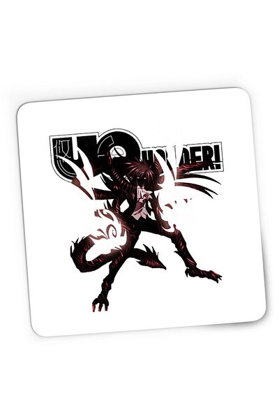 OEM Mousepad Gaming UQ Holder Touta Demon Form Sci-Fi Youkai Samurai, 21x19 cm