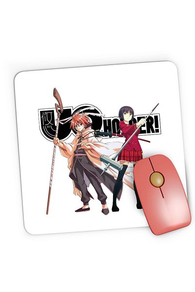 OEM Mousepad Gaming UQ Holder Negi Orte Ken Akamatsu Anime, 21x19 cm