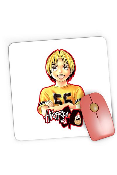 OEM Mousepad Gaming Hikaru no Go Mind Game Anime Otaku Takeshi Obata, 21x19 cm