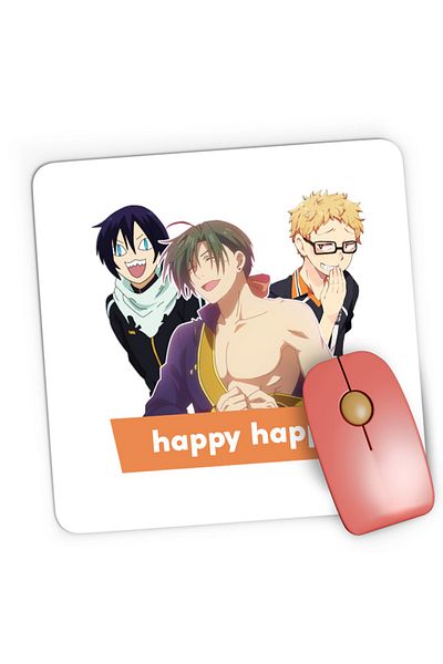 OEM Mousepad Gaming Yona of the Dawn Jae Ha Yato Noragami Kei Troll Happy, 21x19 cm