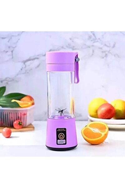 OEM Mini blender portabil conectat prin USB, electric cu baterie - violet