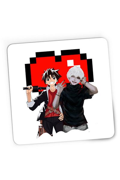 OEM Mousepad Gaming UQ Holder Touta Kaneki Tokyo Ghoul Vampire Minecraft, 21x19 cm
