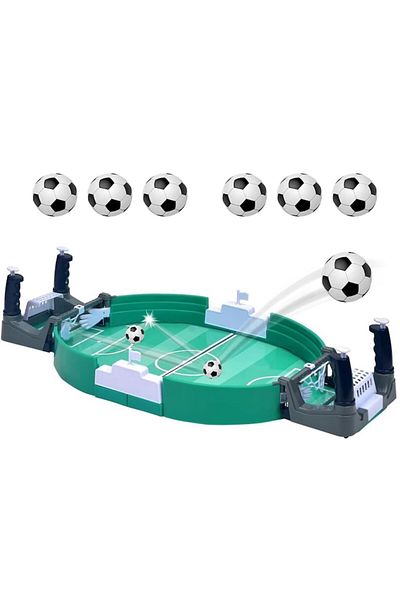 JESWO Mini Table Football Game, JESWO®, ABS, Ages 3+, 6 Balls, Multicolor