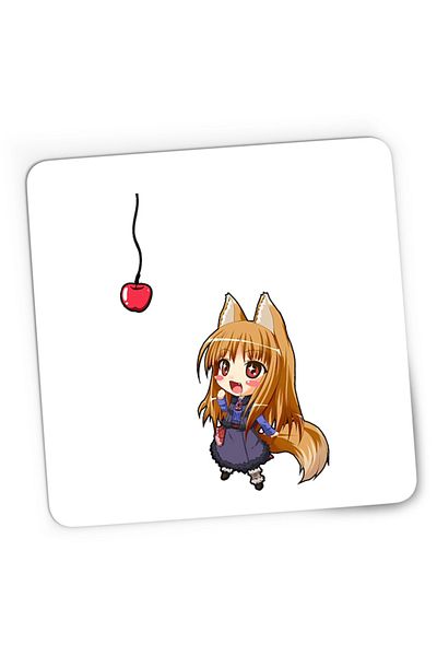 OEM Mousepad Gaming Spice And Wolf Holo Anime Love Manga Chibi, 21x19 cm