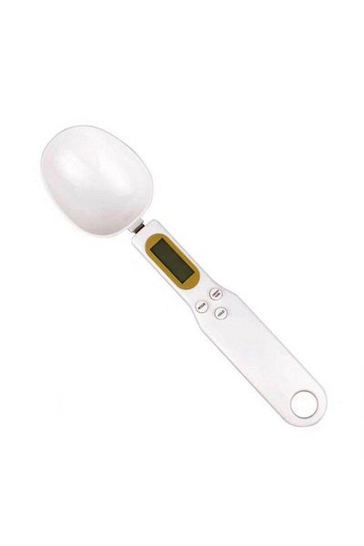 AORLIS Cântar digital de bucătărie, LCD în formă de lingură, 0,1g - 500g