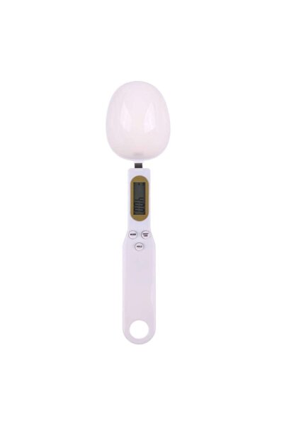 OEM Digital Spoon Scale with LCD Display, Capacity 500g, White