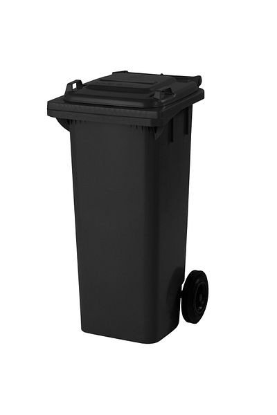 Europlast Pojemnik kosz kubeł na odpady śmieci 80L czarny