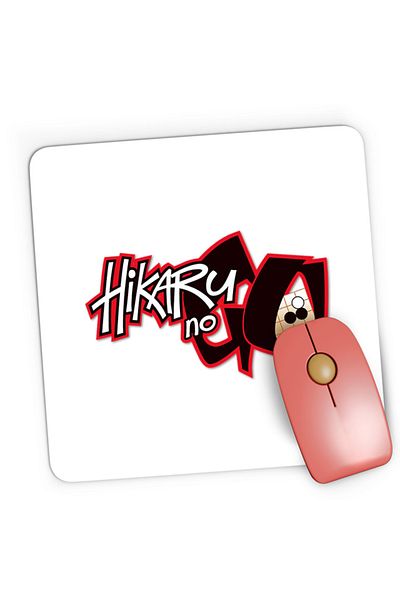 OEM Mousepad Gaming Hikaru no Go Game Pieces Board Chess Sah, 21x19 cm