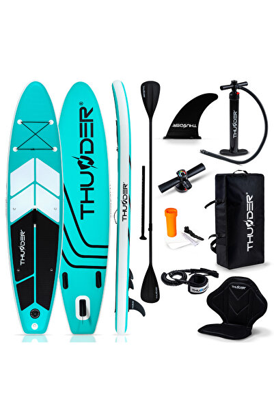 Thunder Placa Sup Gonflabilă Coast-Mint-320, 320x75x15cm, Set Cu Rucsac, Scau...