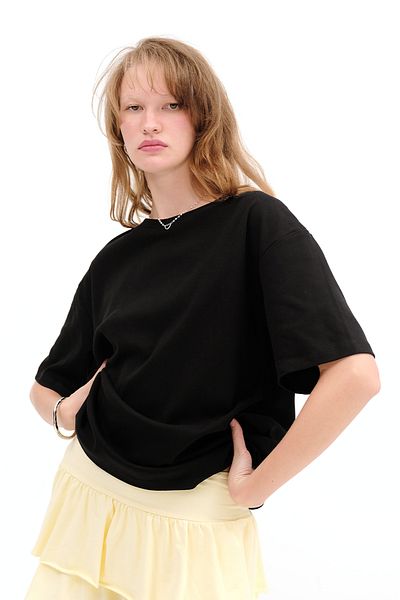 Addax Βασικό Χοντρό T-shirt P10493