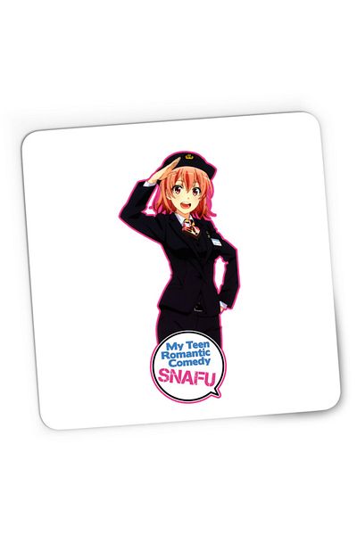 OEM Mousepad Gaming OreGairu Yui Police School Club Slice of Life, 21x19 cm