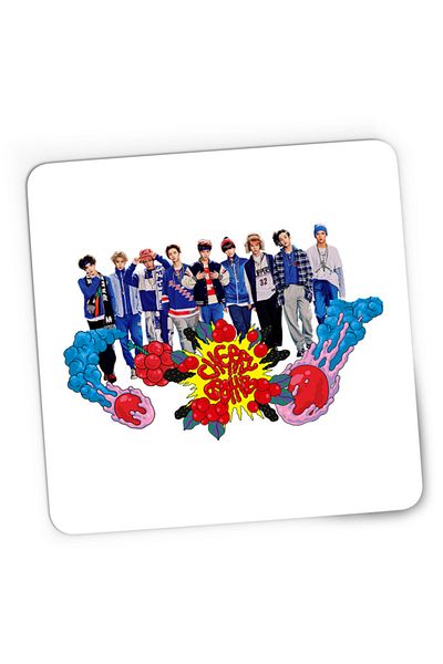 OEM Mousepad Gaming NCT Cherry Bomb Sweets Campaign Concept Visuals, 21x19 cm