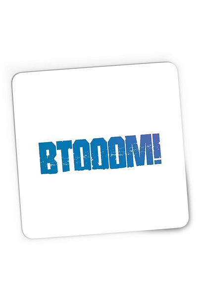 OEM Mousepad Gaming Btooom! Logo Isekai Tragic Shounen Game Players Stone, 21x19 cm