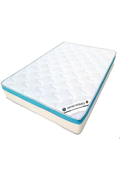INFINI HOMES Premium High Density Foam White Pocket Spring Mattress (90W X 190L X 30H)