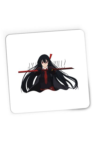 OEM Mousepad Gaming Akame ga Kill Katana Traditional School Uniform, 21x19 cm