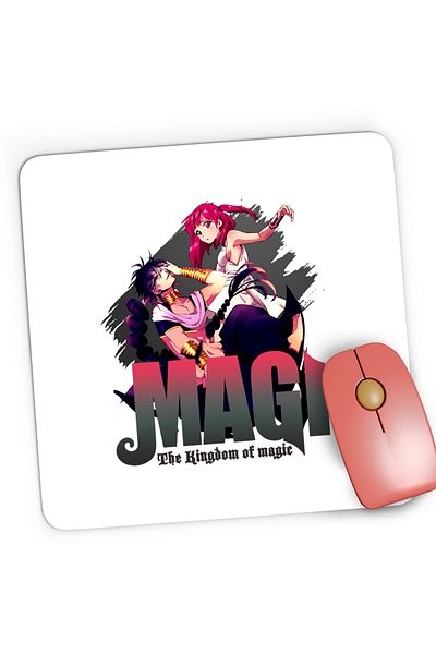 OEM Mousepad Gaming Magi The Labyrinth of Magic Morgiana Judar Black Cromatics, 21x19 cm