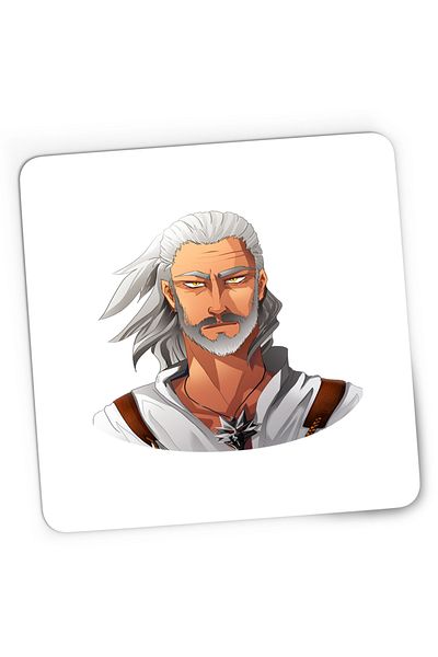 OEM Mousepad Gaming The Witcher Geralt of Rivia Minecraft Tlaucher, 21x19 cm