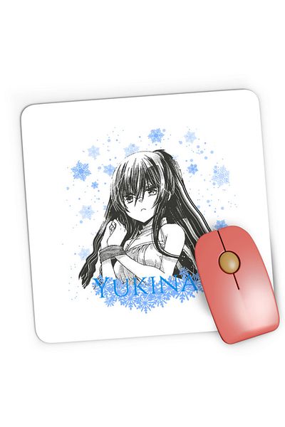 OEM Mousepad Gaming Missions of Love Yukina Snow Tied Love Conflict Shoujo Moe, 21x19 cm