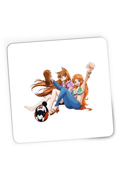 OEM Mousepad Gaming Spice and Wolf Holo One Piece Kuroko no Basket, 21x19 cm