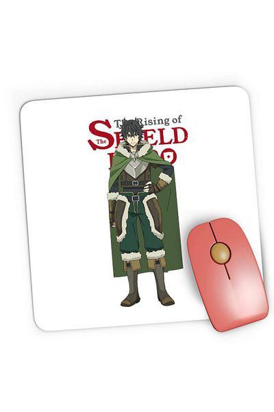 OEM Mousepad Gaming Rising of the Shield Hero Naofumi Protect Multiple Powers Univers, 21x19 cm