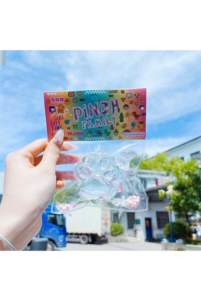 Flippy Αντιστρές παιχνίδι σκουίσι, Αφράτο, Μαλακό, σε σχήμα πατούσας γάτας, Α...