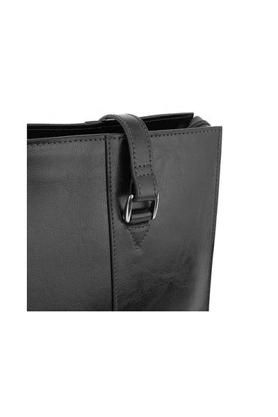 Magazinul de genti Small women's bag made of genuine leather, model 258, Black