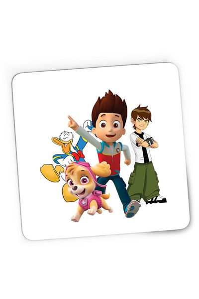 OEM Mousepad Gaming Paw Patrol Skye Pilot Dog Ryder Safe Guard, 21x19 cm