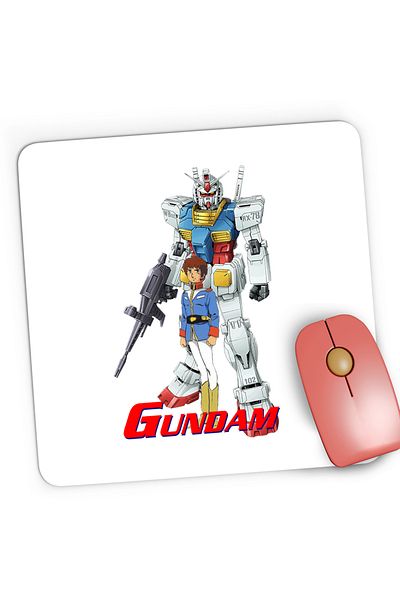 OEM Mousepad Gaming dam Amuro Ray Robot Weapon, 21x19 cm