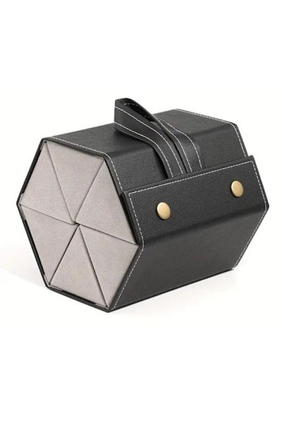BLA BLA FOAM Glasses Organizer, Case, 6 Compartments, Black