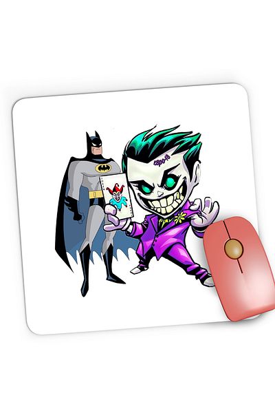 OEM Mousepad Gaming Batman Vs Joker Bruce Death Metal, 21x19 cm