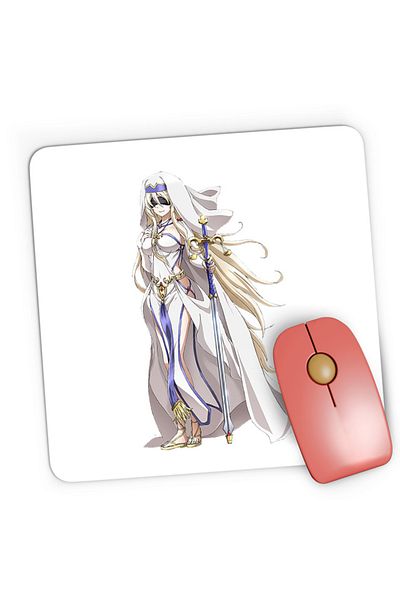 OEM Mousepad Gaming Goblin Slayer Onna Shinkan Church Nun Bishoujo Beautiful Mage, 21x19 cm