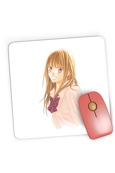 OEM Mousepad Gaming LDK Nishimori Aoi School Uniform Love Story, 21x19 cm