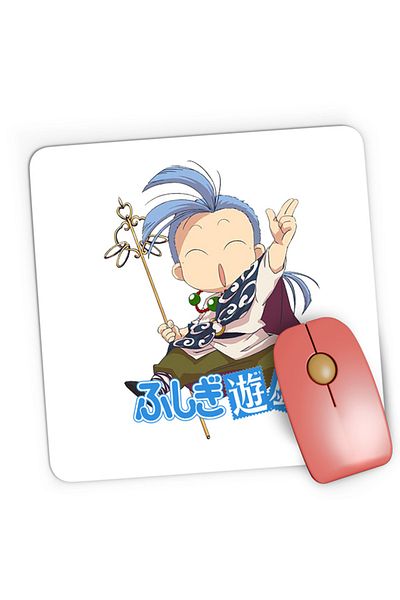 OEM Mousepad Gaming Fushigi Yuugi Chichiri Chibi Isekai Cute Animeeater, 21x19 cm