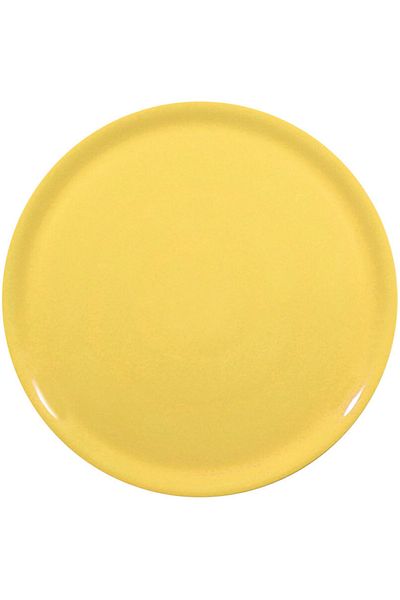 shumee Talerz do pizzy z porcelany Speciale żółty śr. 31 cm - zestaw 6 szt.