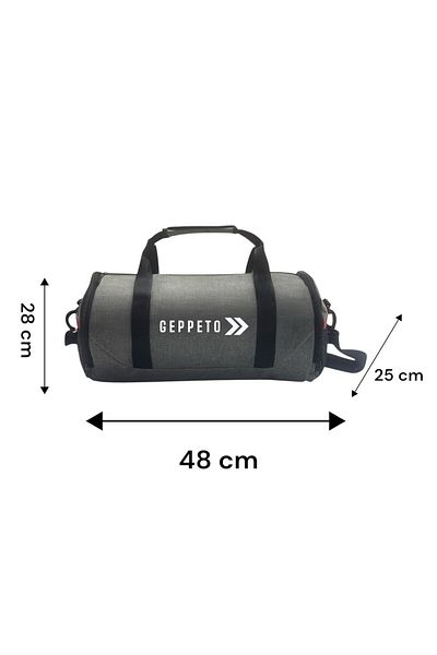 mygeppetobag Unisex, Hanging, Travel, Daily, Fitness Cylinder Sports Bag, Shoe Net Gift