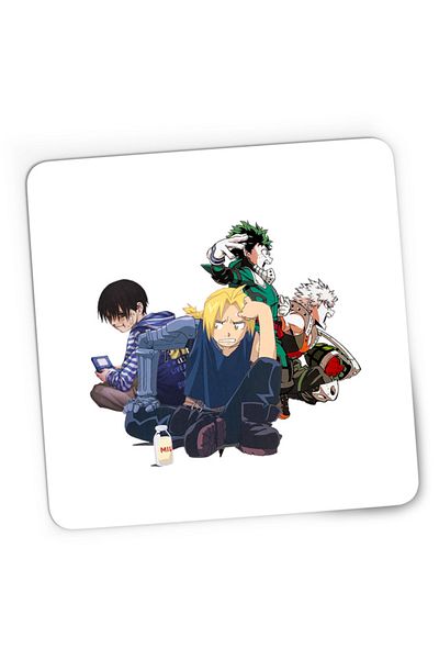 OEM Mousepad Gaming Btooom! Kou My Hero Academia Ikuzu Katsuki Milk Force Explosion, 21x19 cm