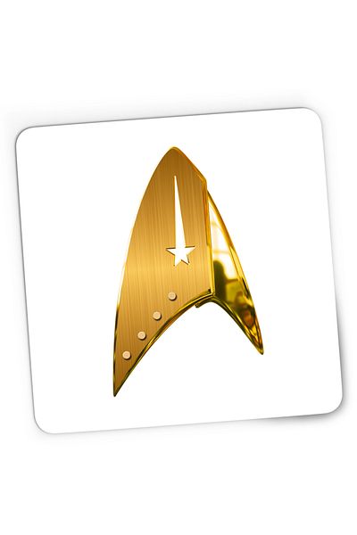 OEM Mousepad Gaming Star Trek Comunicator Badge Teleport, 21x19 cm