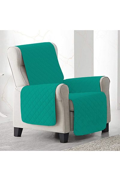 Pucioasa Cuvertură Matlasată Fotoliu - Verde