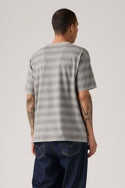Levi's Ανδρικό μπλουζάκι Red Tab Vintage Tee Tr Mammoth Stripe Mi Grey