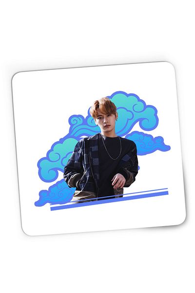 OEM Mousepad Gaming Stray Kids Casual Seungmin Idol Concert Music Feels, 21x19 cm