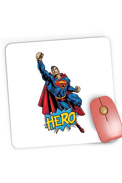OEM Mousepad Gaming Superman Hero Clark Kent Krypton Lex Luthor, 21x19 cm